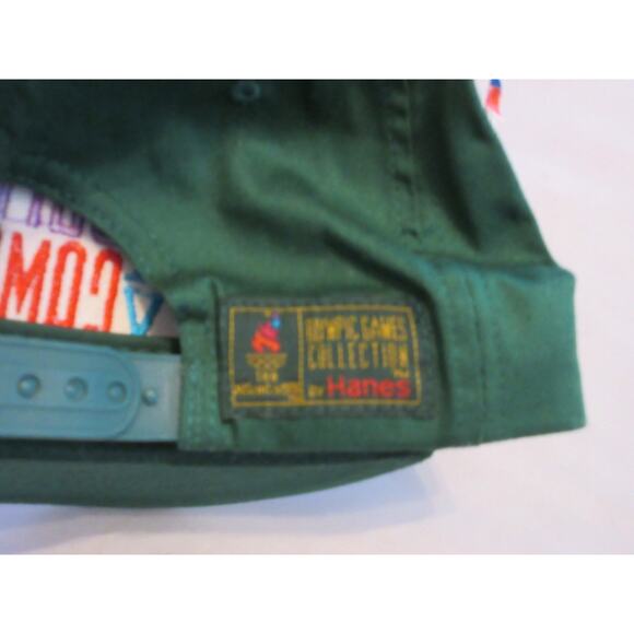 NWT Vintage 1996 Atlanta Olympic Games Hat SnapBack USA Embroidered 90s Hanes - Picture 7 of 15
